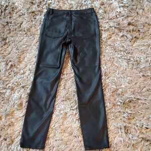 RW & CO high-rise coated skinny jeans